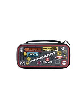Mario Kart Nintendo Switch Travel Case Plus Glow Protective Hard Shell Glow-In-T
